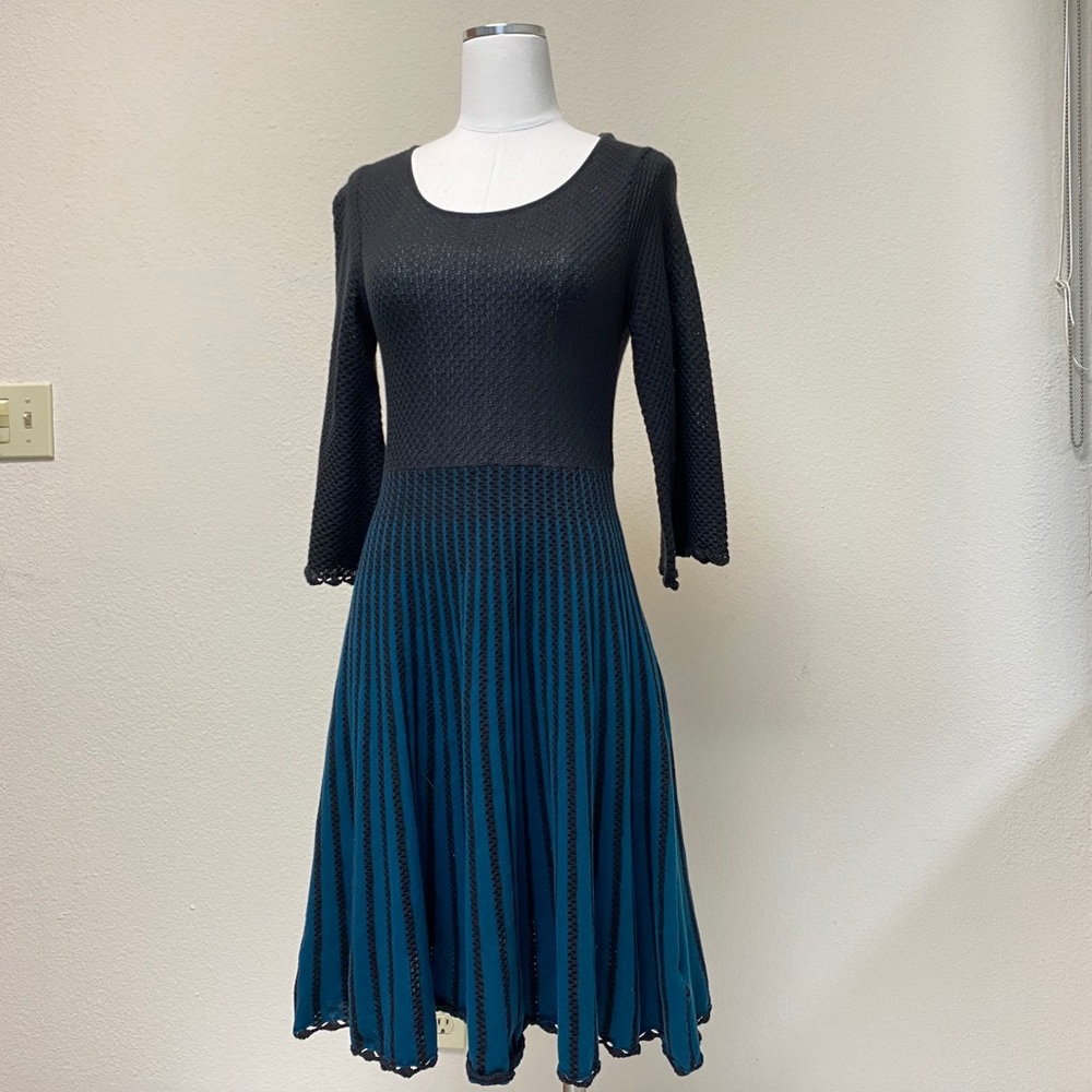 French Connection Two Toned Knit Dress